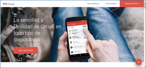 Crear una Cuenta de Correo Electrónico Gmail